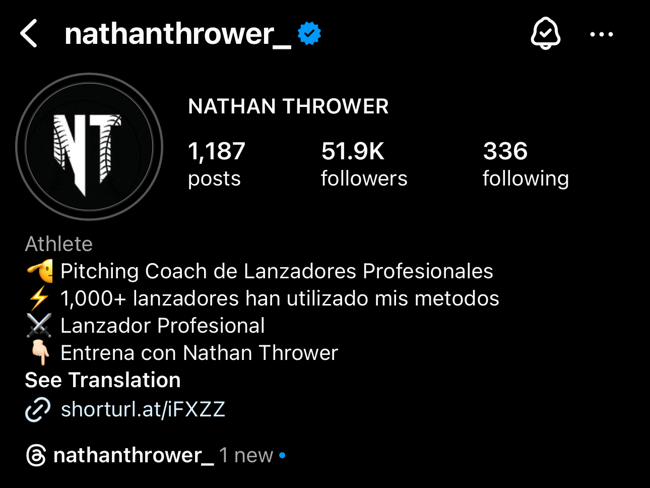 Resultado Nathan Thrower 1